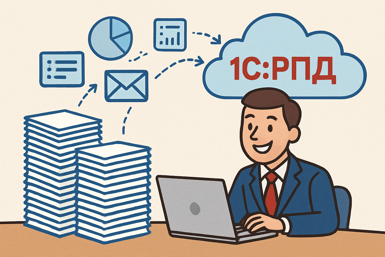 Автоматизируйте рутину: как 1С:РПД преобразит вашу работу с документами